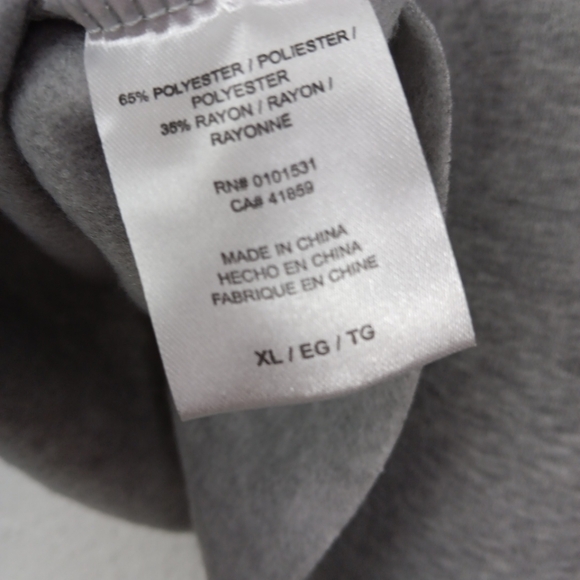 Public Library Hoodie XL Gray Cherubs Graphics Sweatshirt Pullover - Picture 6 of 10